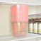 Youngever Plastic Bread Container Sandwich Size Bread Storage Bin Bread Dispenser