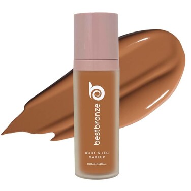 Best Bronze Bombshell Body  Leg Makeup  Waterproof Leg Makeup  Body Foundation  Body Makeup for Scars Varicose Veins Cover Up  Leg Concealer NC60 Rich Coffee