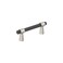 Amerock BP37385FBG10  Matte BlackSatin Nickel Cabinet Pull  3 in 76 mm CentertoCenter Cabinet Handle  Mergence  Drawer Pull  Kitchen Cabinet Handle  Furniture Hardware