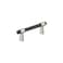 Amerock BP37385FBG10  Matte BlackSatin Nickel Cabinet Pull  3 in 76 mm CentertoCenter Cabinet Handle  Mergence  Drawer Pull  Kitchen Cabinet Handle  Furniture Hardware