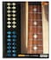 Inlaystickers Fret Markers Inlay Stickers Decals for Ukuleles  Slotted Diamonds 2 Colours Set