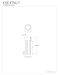 Kingston Brass KSEXTNUT Brass Extension Nut 12 Shank 2916 Polished Chrome