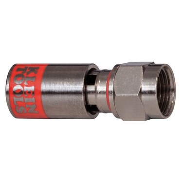 Klein Tools VDV812615 Universal Compression Connector RG59 Male 10Pack