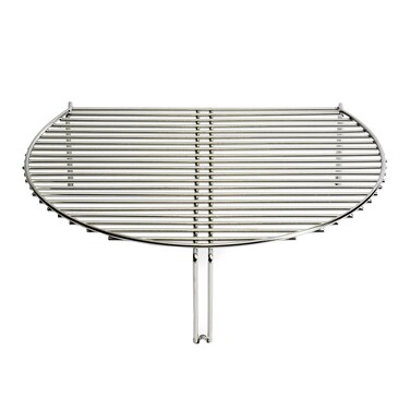 Kamado Joe Stainless Steel Grill Grate Expander to Expand Cooking Space and Indirect Cooking for Big Joe 24inch Charcoal Grill and Smokers Model BJSCS