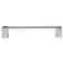 Richelieu Hardware BP1076140 Eglinton Collection 4inch 102 mm CentertoCenter Chrome Modern Rectangular Cabinet and Drawer Pull Handle for Kitchen Bathroom and Furniture