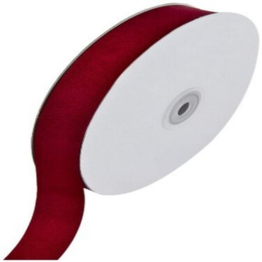 Creative Ideas 78Inch Solid Grosgrain Ribbon 50Yard Wine