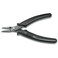 The Beadsmith HiTech Split Ring Plier 55 inches 140mm with high Carbon Steel Head Black Comfort Grip Handle with Spring