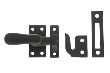 idh by St Simons 2101410B Professional Grade Quality Solid Brass Large Casement Fastener OilRubbed Bronze