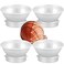 Set of 8 Dome Cake Pan 65 Inch Half Ball Cake Pan 3D Cake Sphere Pan to Create Any Ball Shaped Cake Aluminum Hemisphere Pan Birthday Spher Cake Pan for DIY Cakes Bakeware Tools