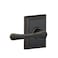 Schlage F10 VLA 716 ADD Avila Door Lever with Addison Trim Hall  Closet Passage Lock Aged Bronze