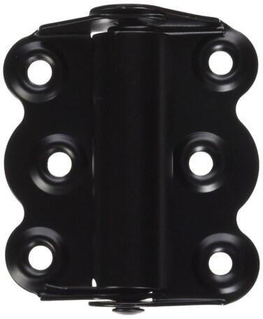Wright Products  2 34 Self Closing Door Hinges Set of 2 Black