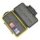 JJC MCSDMSD24 WaterResistant Holder Storage Memory Card Case for 12 SD Cards  12 Micro SD Cards