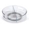Copco Storage Turntable with Removable Dividers 12 Inch Clear