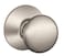 Schlage F10 V PLY 619 Plymouth Door Knob Hall  Closet Passage Lock Satin Nickel