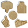 Moose Goods Basketball Cookie Cutter Set of 5  Sports Cookie Cutters Shapes  Stamp Basketball Jersey Cookie Cutter for DIY Baking Supplies  Basketball Shirt Cookie Cutter  Sneaker Cookie Cutter