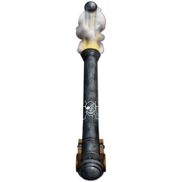 Jointed Pirate Cannon PullDown Cutout