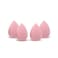 Makeup Sponges Foundation Blending Sponge for Concealer Blush Powder Multicolor Blender Sponges 4pcsMulticolored A