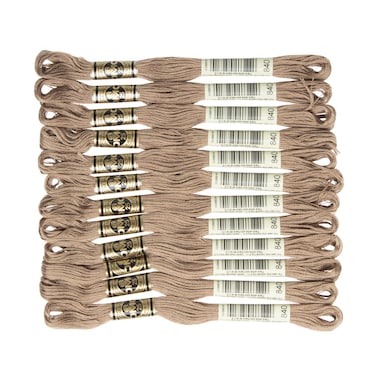 DMC 6Strand Embroidery Cotton Floss Medium Beige Brown