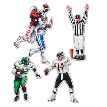 Beistle Football Figures