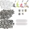 VEVOR Pin Back Button Parts for Button Maker Machine 25mm