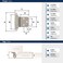 Amerock BPR7630G10  Reverse Bevel Face Mount Cabinet Hinge  Variable Overlay Self Closing Face Mount  Satin Nickel  Kitchen Cabinet Door Hinge  1 Pair2 Pack  Functional Hardware
