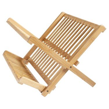 Totally Bamboo Compact Collapsible Dish Drying Rack