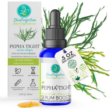 Pepha Tight Marine Collagen Serum Booster for AntiAging Skin Firming Algae Make Your Own DIY AntiAging Skincare Cosmetics and Beauty Products Skin Perfection