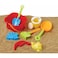 US Toy Beach Bucket Sand Castle Play Set 8 Piece