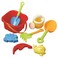 US Toy Beach Bucket Sand Castle Play Set 8 Piece