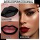 Black Matte Lipstick2 Pcs Black Matte Lip Liner and Liquid Lipstick SetWaterproof Long Lasting Lip Gloss StainMatte Liquid Lipstick for WomenNonStick Cup NonFading Liquid Lip Liner Lipgloss Set