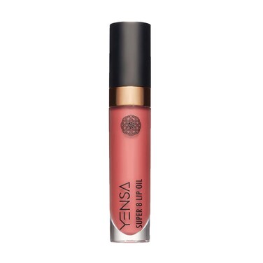 YENSA Super 8 Lip Oil Natural Korean Moisturizing Gloss NoSticky Transparent Formula For Hydrating Lip Care On The Mauve 22 fl oz