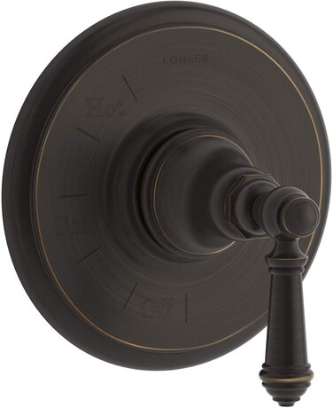 Kohler TS7276742BZ Artifacts Valve Trim with Lever Handle Oil Rubbed Bronze