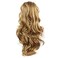 Mxangel Long Wavy Celebrity Natural Hair Line Synthetic Lace Front Blond Wig