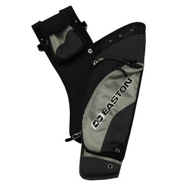 Easton Deluxe Takedown Hip Quiver with Belt Gray LH