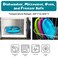 Silikong Suction Plate for Toddlers  BPA Free 100 FoodGrade Silicone  Microwave Dishwasher and Oven Safe  Stay Put Divided Baby Feeding Plates 1 Turquoise