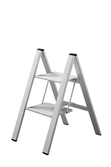 Hasegawa Ladders Slim Step Stool 2 Silver