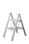 Hasegawa Ladders Slim Step Stool 2 Silver