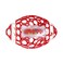 Bright Starts Oball Grab  Rattle Football Baby RedWhite