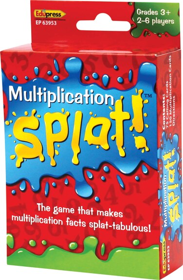 Teacher Created Resources Edupress EP63953 Math Splat Game Multiplication