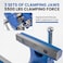 Forward DT08125A 5Inch Heavy Duty Bench Vise 360Degree Swivel Base and Head with Anvil 5 Ductile Iron