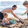 Sand Castle Molds for Kids Set of 4  Sand Castle Building Kit Beach Toys  Gift Toy for Kids Aged 1 to 9  Beach Sand Toys Set  Kids Sand Toys Beach Buckets