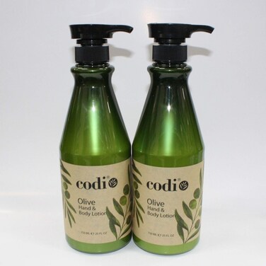 Codi Olive Hand  Body Lotion 750ML 25oz 2pc by Codi