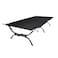 TETON Sports Camping Cot with Patented Pivot Arm  Folding Camping Cot for Car  Tent Camping  Durable Canvas Sleeping Cot  Portable Camping Accessory  86 x 45  Outfitter XXLBlack