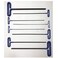 EKLIND 55208 Cushion Grip Hex TKey allen wrench  8pc set Metric MM sizes 210 12In shaft