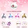 fash n kolor Princess Dress Up Pretend Play Shoes set Jewelry Boutique Fashion Princess Toys Accessories for Little Girls Dress Up Costumes for play gift set For ages 3456 Years Old and up