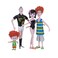 Hotel Transylvania Figures with Backdrop Boo Voyage