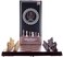 Checkers Game Board  2 in 1 Folding and Magnetic Chess Game Great for Travel Chess Set Strategy Game is 125 x 125 International Chess Set