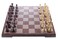 Checkers Game Board  2 in 1 Folding and Magnetic Chess Game Great for Travel Chess Set Strategy Game is 125 x 125 International Chess Set