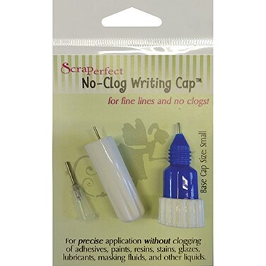 SCRAPERFECT Small Clog Writing Cap Blue  White