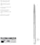 GROZ 36Inch Aligning Pry Bar  78Inch Diameter  Round Section  Heavy Duty Chrome Alloy Steel  Zinc Plated  Great for Providing Extra Leverage 33173